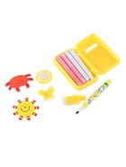 Доска магнитная двухсторонняя, под маркер и мел на подставках (мел, маркер, магниты), МИКС - Фото 7