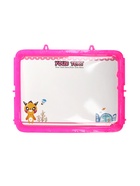 Доска магнитная двухсторонняя, под маркер и мел на подставках (мел,маркер,магниты)   МИКС - фото 809465946