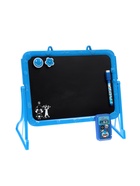 Доска магнитная двухсторонняя, под маркер и мел на подставках (мел,маркер,магниты)   МИКС - фото 809465950