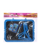 Доска магнитная двухсторонняя, под маркер и мел на подставках (мел, маркер, магниты), МИКС - Фото 22