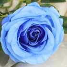 Цветы искусственные "Роза Фламинго" 6*66 см, голубой - Фото 2