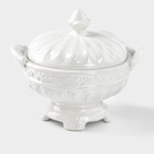 Конфетница «Винтаж», 300 мл, керамика, цвет белый - Фото 1