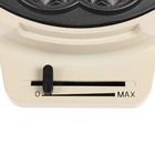 Вафельница электрическая Kitfort КТ-1624, 1000 Вт, венские вафли, бежевая 4367163 - фото 16386848