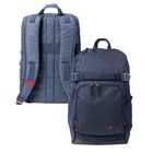 Рюкзак молодёжный Wenger, 45 x 25 x 30 см, 24л, полиэстер, синий - фото 2060337