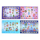 250 новогодний наклеек, набор, 2 шт. по 8 стр. - Фото 5