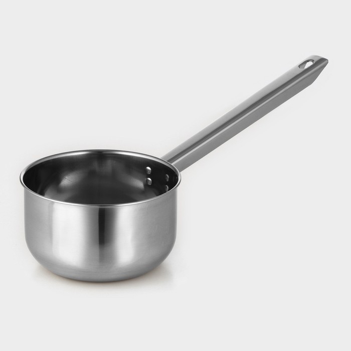 Ковш, 1.8 л, 41×16.5×9.5 см, с длинной ручкой, нержавеющая сталь - Фото 1