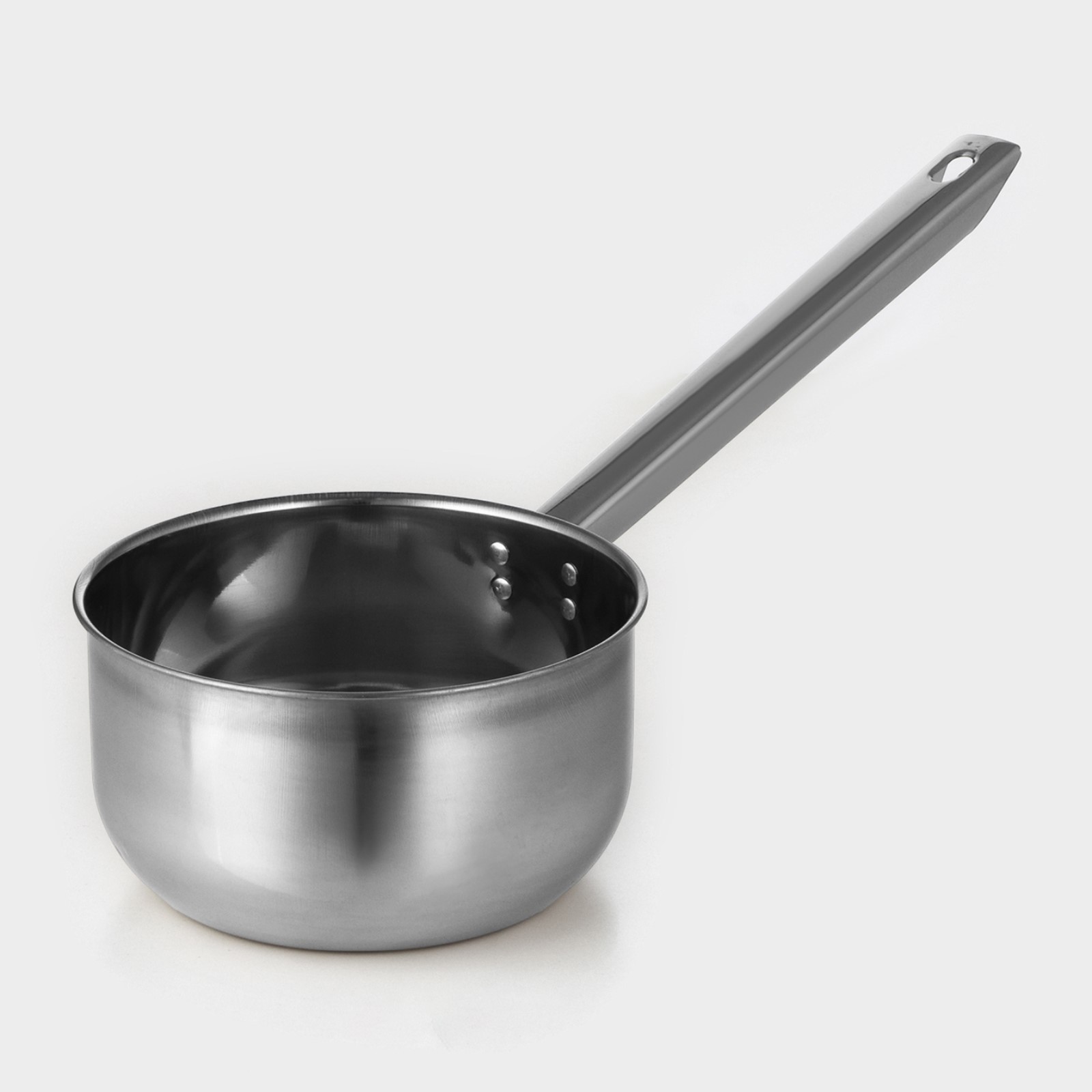Ковш из нержавеющей стали с длинной ручкой, 2,1 л, d=18 см ...