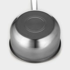 Ковш, 2.1 л, d=18 см, с длинной ручкой, нержавеющая сталь - Фото 4