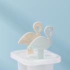 Форма для мороженого «Фламинго», 7,5×6×15 см, 2 ячейки, цвет МИКС - Фото 2