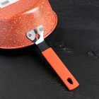Ковш «Мрамор светлый», 1 л, силиконовая ручка, антипригарное покрытие, цвет МИКС - Фото 4