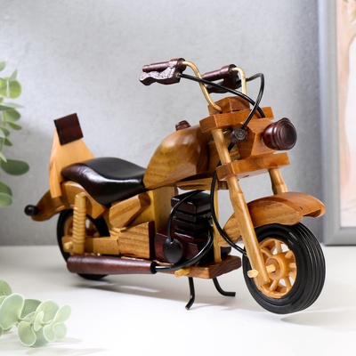 Фигурка дерево «Модель мотоцикла», 14×23.5×5 см, МИКС