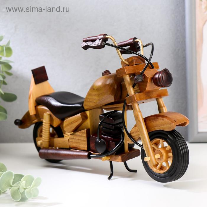 Фигурка дерево «Модель мотоцикла», 14×23.5×5 см, МИКС - Фото 1