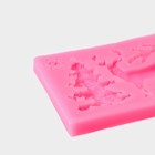 Силиконовый молд «Зимнее утро», 11,5×7,3 см, цвет розовый - Фото 3