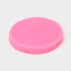 Молд для заливки «Морские обитатели», силикон, 5 ячеек,5.8×0.8 см, розовый - Фото 3