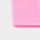 Молд для заливки «Числа», силикон, 10 ячеек, 17.5×7.6 см, розовый - Фото 5