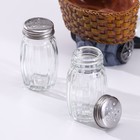 Набор для специй на подставке «Повар», 3 предмета: солонка 50 мл, перечница 50 мл, подставка с ёмкостью для зубочисток, фигурка МИКС - Фото 3