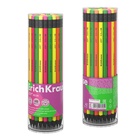 Карандаш чернографитный ErichKrause. JOY, HB, с ластиком, круглый, пластиковый, неоновый корпус, МИКС - Фото 5