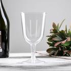 Бокал пластиковый одноразовый для вина «Кристалл», 200 мл, 6 шт/уп, цвет МИКС - Фото 6