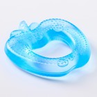 Прорезыватель охлаждающий с водой Крошка Я «Яблочко», голубой - Фото 3