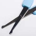 Ножницы детские безопасные Крошка Я от 0 мес., цвет голубой - Фото 5