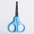 Ножницы детские безопасные Крошка Я от 0 мес., цвет голубой - Фото 6
