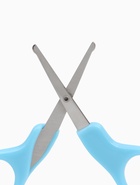 Ножницы маникюрные, детские, закругленные кончики, Крошка Я, голубой - Фото 6