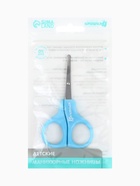 Ножницы маникюрные, детские, закругленные кончики, Крошка Я, голубой - Фото 8