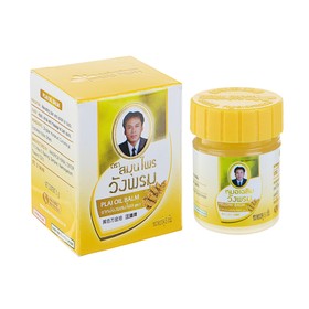 Фитобальзам для тела WangProm жёлтый от мышечной боли, 5 г.  (артикул 4388902)  большой выбор товаров оптом и в розницу по низким ценам с доставкой