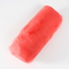 Шерсть для валяния "Кардочес" 100% полутонкая шерсть 100гр (126 яр. коралл) - Фото 2