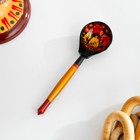 Сахарница дерево хохлома «Гамма», с ложкой, 10.5×7.5 см - Фото 4