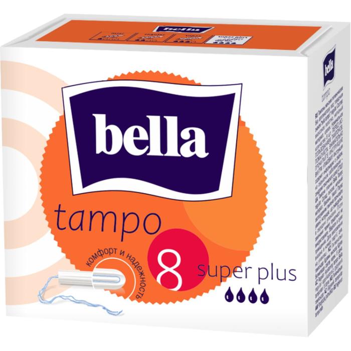 Тампоны Bella Premium Comfort Super Plus Easy Twist, 8 шт. - Фото 1
