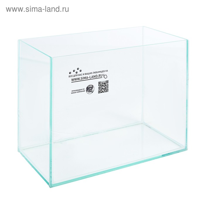 УЦЕНКА Аквариум прямоугольный без крышки, 15 литров, 34 x 17 x 25 см - Фото 1