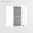 Шкаф навесной угловой «Вегас. В420», 300×600×600×720 мм, цвет белый - Фото 1