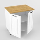 Шкаф напольный «Вегас. Н800», 2 двери, 600×800×850 мм, цвет белый - Фото 1