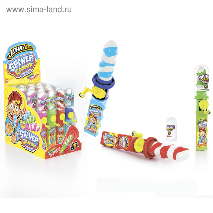 Леденец Spinner, вращающийся, вкус микс, 23 г - Фото 1