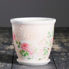 Горшок цветочный "Шебби-шик" № 2 (D12) Готика Шнур,  0,85 л - фото 40380347