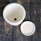 Горшок цветочный "Шебби-шик" № 2 (D12) Готика Шнур,  0,85 л - фото 40380349