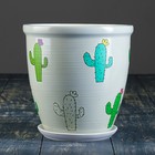 Горшок цветочный "Кактус" № 4 (D18) Готика Шнур, 2,8 л - Фото 1