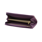 Портмоне на молнии XL Purpur, матовая кожа, цвет пурпурный - Фото 2