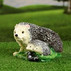 Садовая фигура "Ёжики семейка" 17см - Фото 2