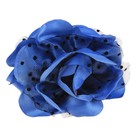 краб для волос Шик ткань цветок - Фото 1