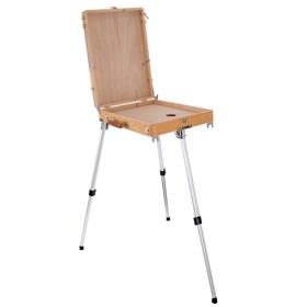 {{photo.Alt || photo.Description || 'УЦЕНКА Этюдник буковый, 33×46×13 см, максимальная высота ножек 83 см, металл, телескопические'}}