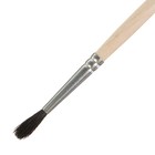 Кисть Белка круглая № 3 (диаметр обоймы 3 мм; длина волоса 16 мм), деревянная ручка, Calligrata - Фото 2