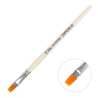 Кисть для рисования, синтетика, № 10, Calligrata, плоская, деревянная ручка - фото 120041281