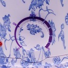 УЦЕНКА Воскоплав баночный LuazON LVPL-01, 100 Вт, 400 г, регул. темп, синие цветы - Фото 2
