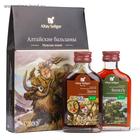 Подарочный набор «Мужской»: бальзам «Витязь», бальзам «Эдем» на меду, 2 флакона по 100 мл - Фото 1