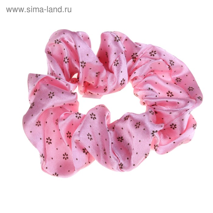 резинка для волос "Орбита" мелкий цветочек микс - Фото 1