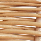 Корзина продуктовая, 37×16×8/27 см, ручное плетение, ива - фото 25378431