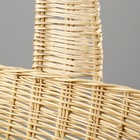 Корзина продуктовая, 52×31×14/45 см, ручное плетение, ива - Фото 3