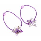 резинка для волос леденец лилия (цена за пару) - Фото 1